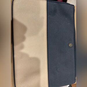 Elegant Black and Tan Clutch